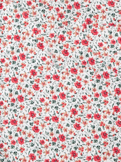 Toalla Maxi Flor Carmín