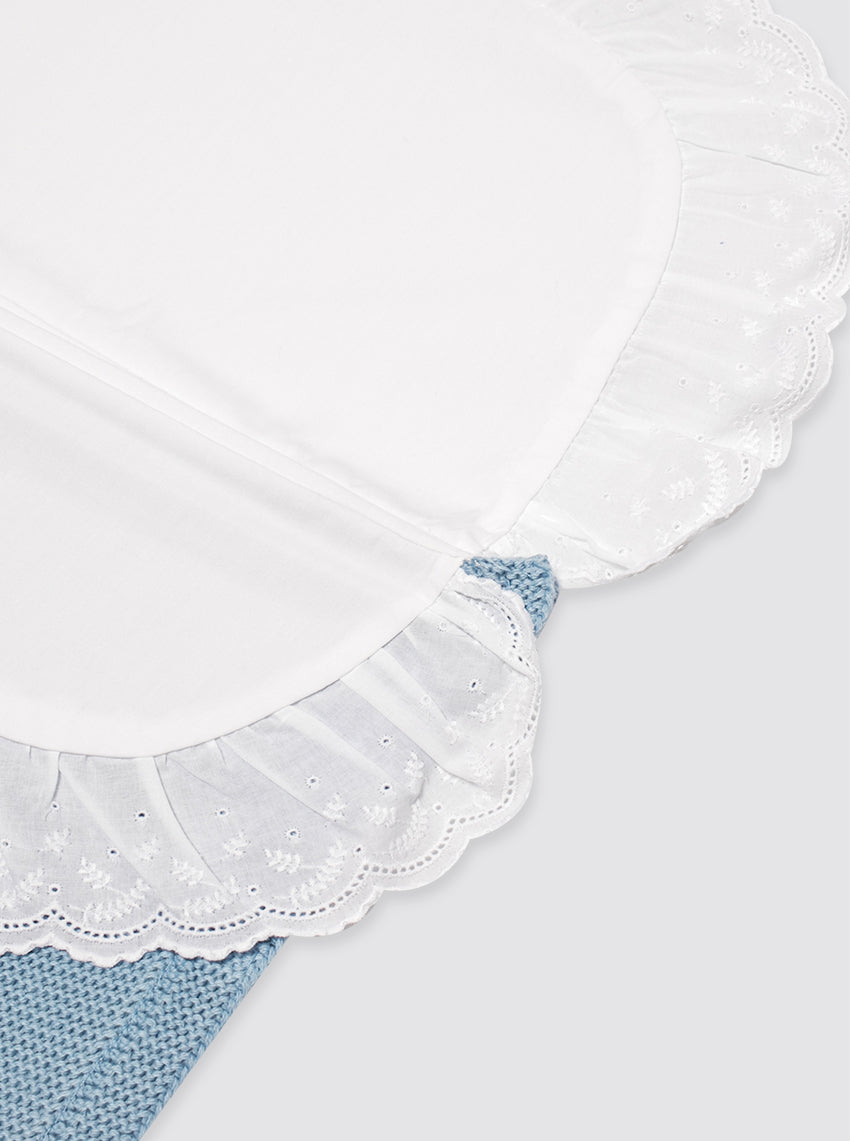 Saco de Algodón con Sábana Azulón