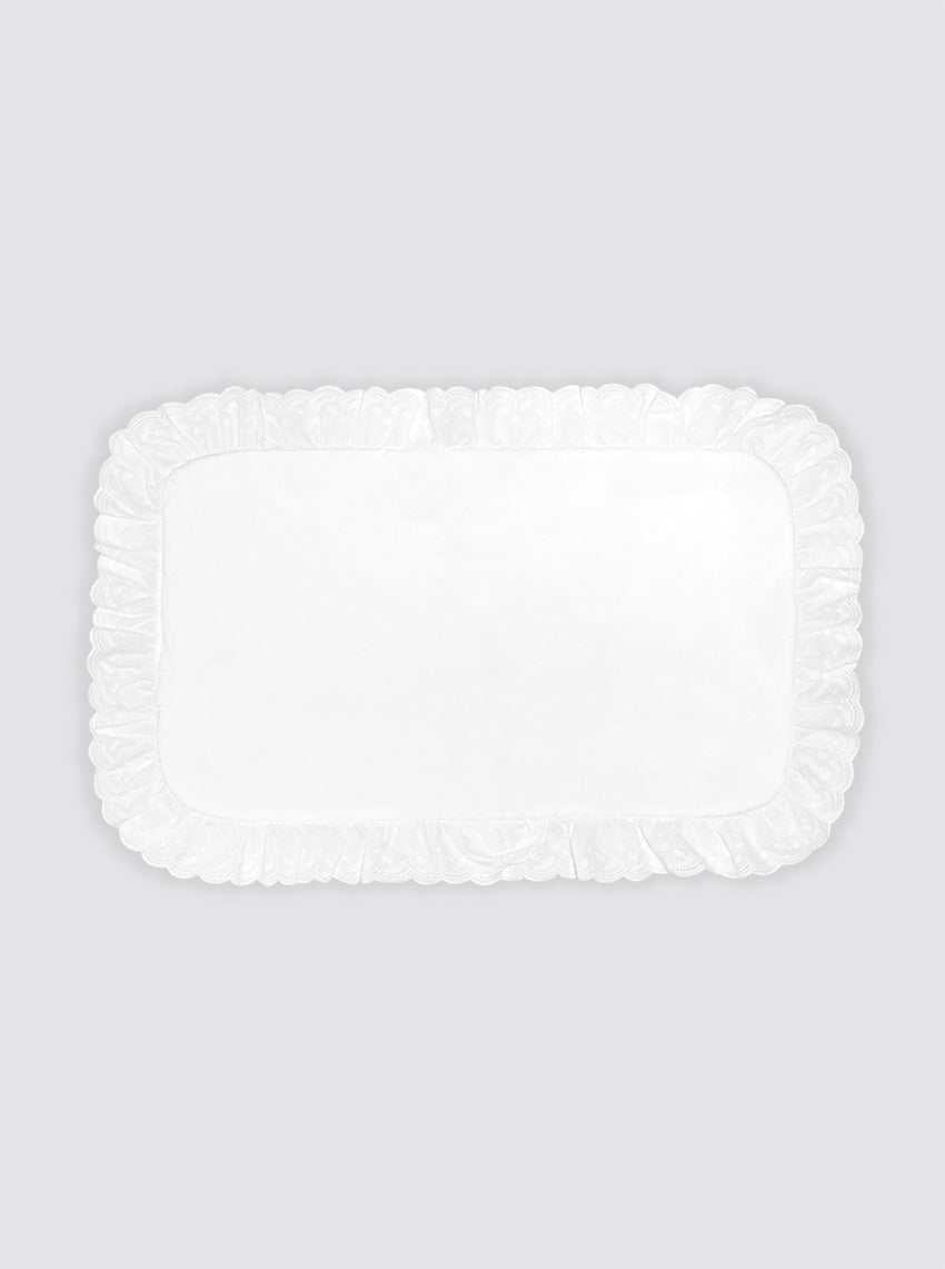 Salvababas de Colchón Tira Bordada Saco de Algodón