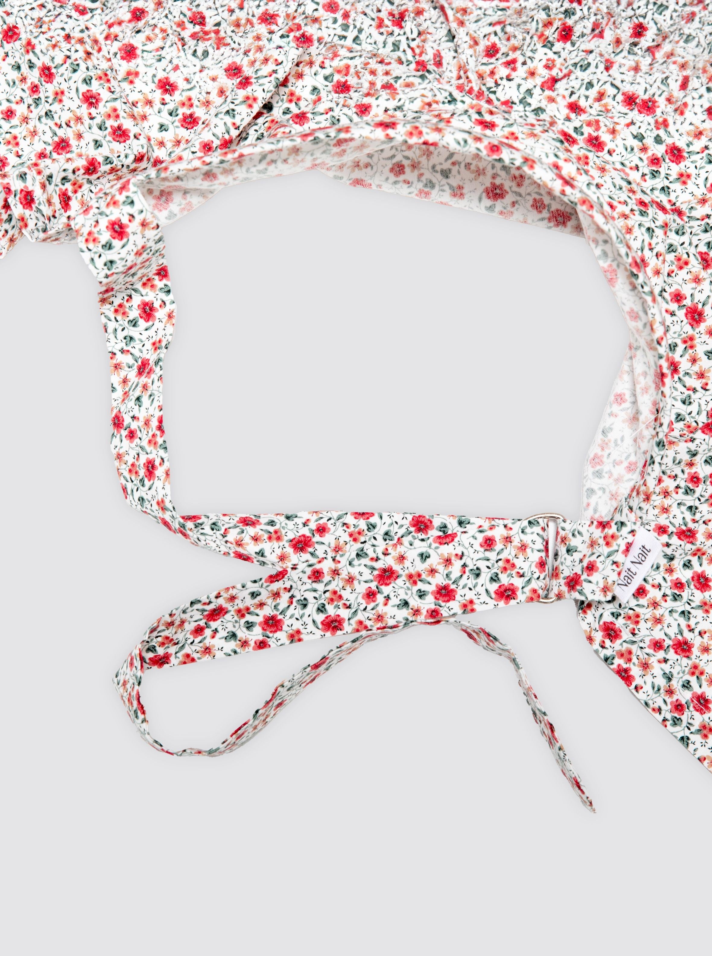 Paño de Lactancia Flor Carmín