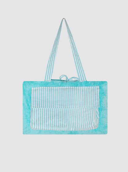 Playa Roll Maxi Stripes Candela Aqua Green