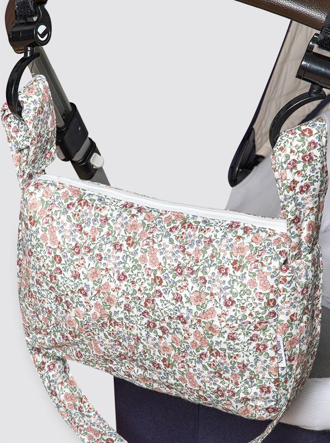 Small Shopping Bag with Inés Rosas Flowers