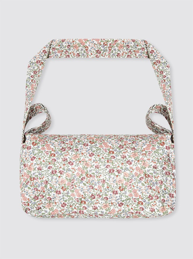 Small Shopping Bag with Inés Rosas Flowers