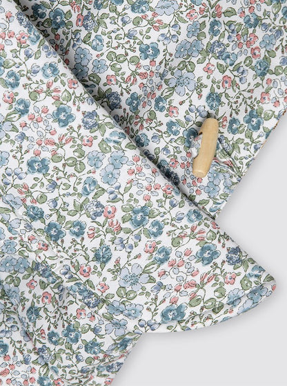 Housse de hamac Babybjörn Flores Inés Bleu