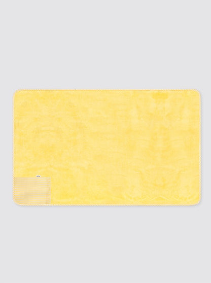 Beach Towel Pocket Striped Candela Yellow