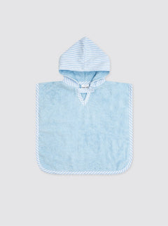 Poncho Playa Rayas Candela Celestes