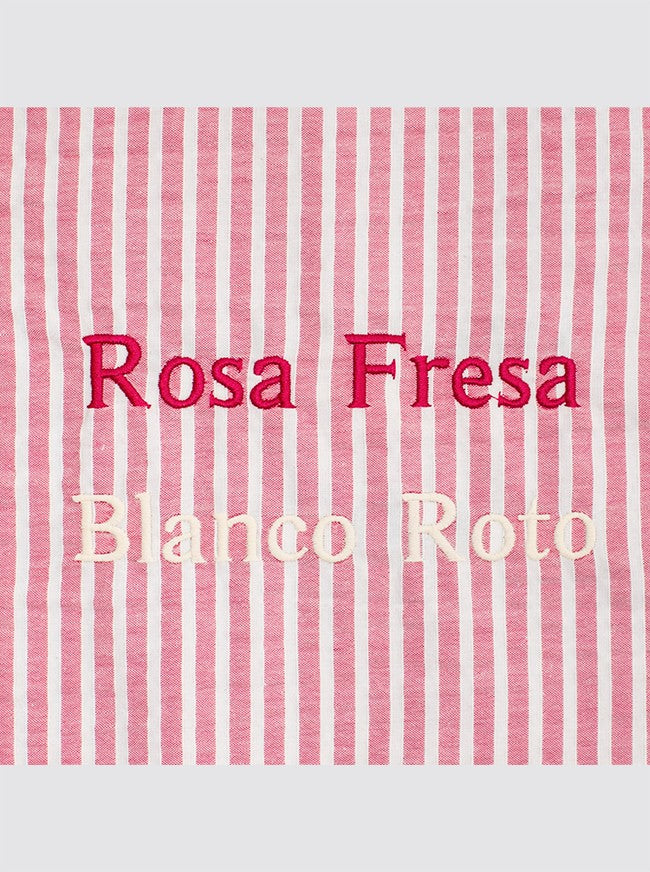 Playa Roll Mini Stripes Candela Pink Strawberry 