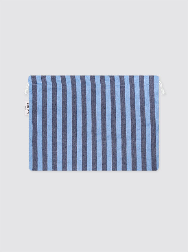 Talega Grande Rayas Denim y Celeste