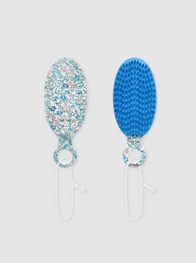 Pinceau Presse Fleurs Bleues Inés