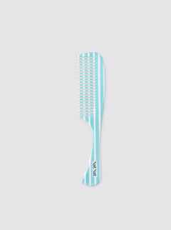 Escarpidor Comb Stripes Candela aqua green