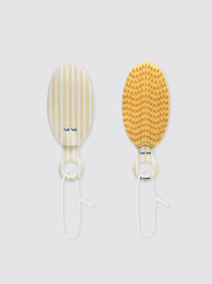 Yellow Candle Stripes Squeezer Brush