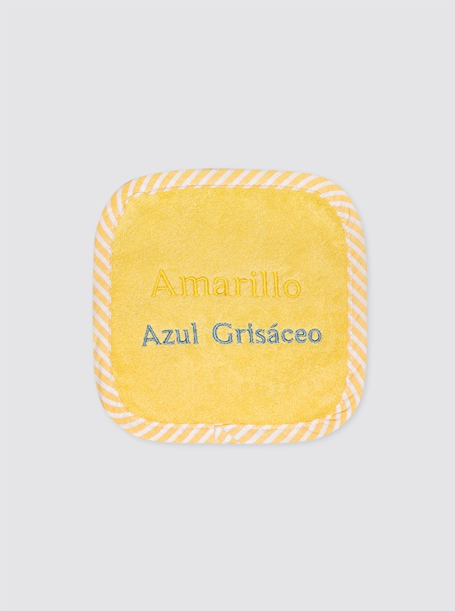 Yellow Striped Beach Poncho