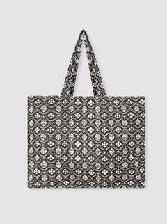 Sac cabas maxi Black India