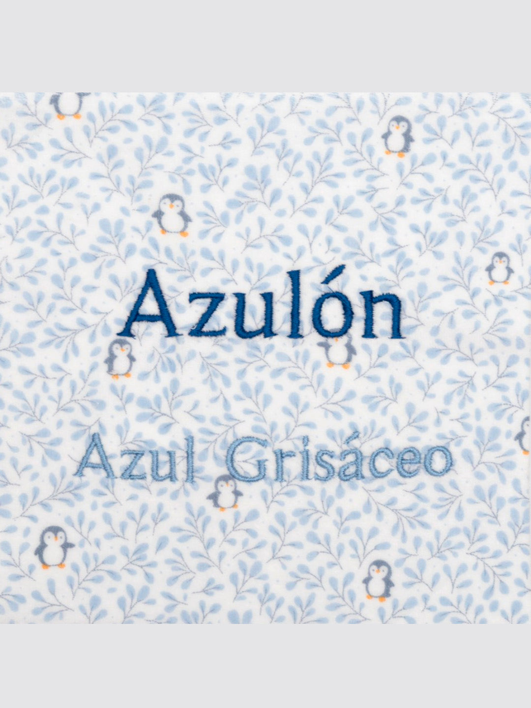 Saco Burbuja Pingüinos Azules
