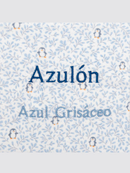 Saco Burbuja Pingüinos Azules