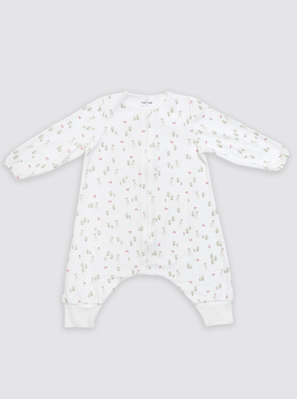 Pijama Burbuja con Mangas Ciervos y Pinos