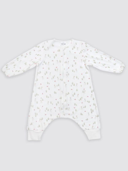 Pijama Burbuja con Mangas Ciervos y Pinos
