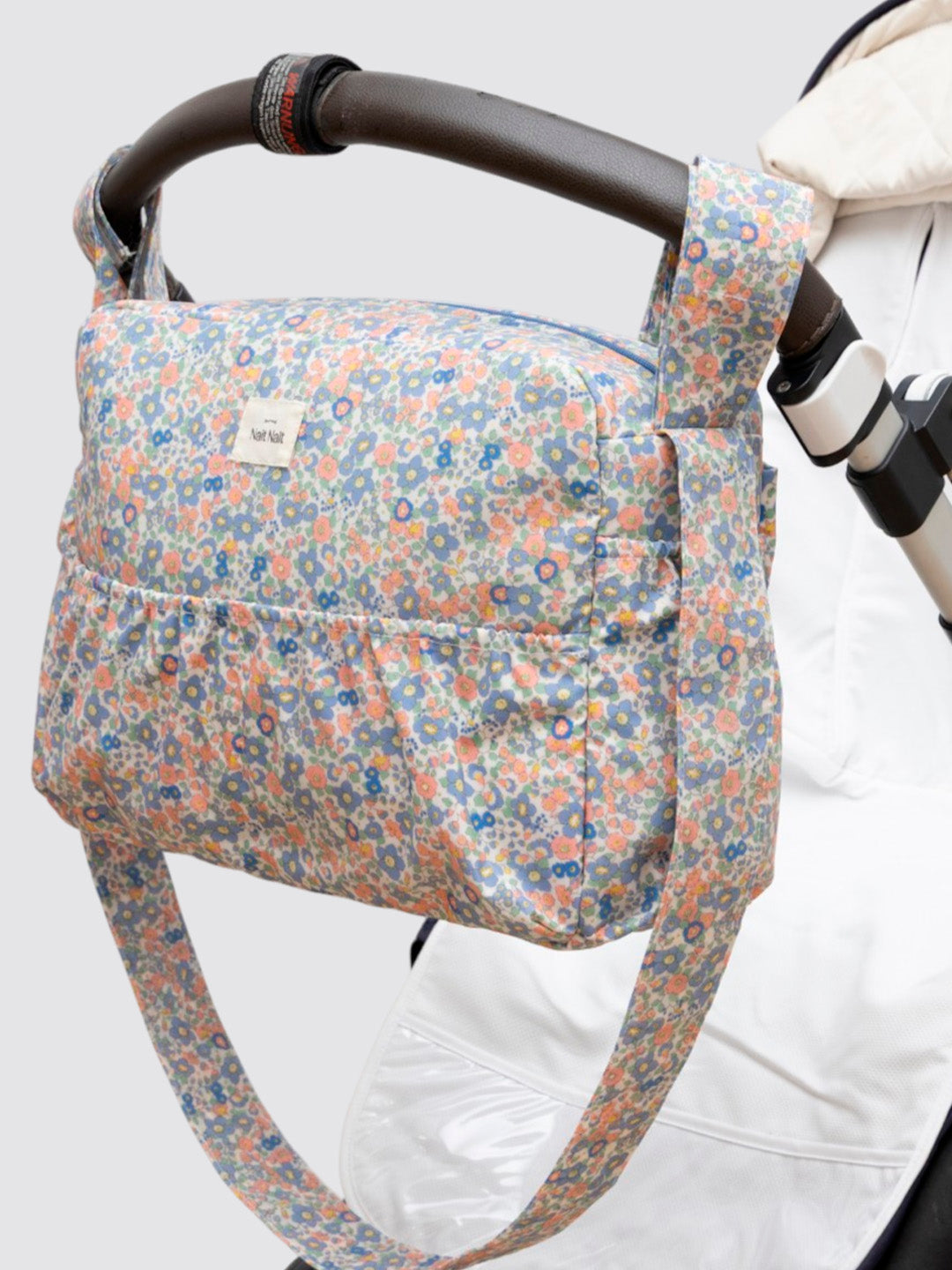 Bolsa de Carro Grande Impermeable Flores Claudia