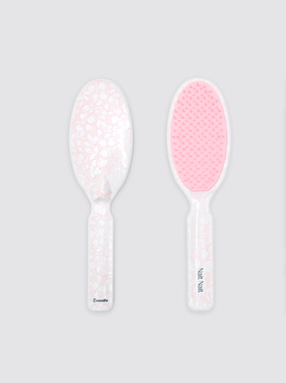 Cepillo Oval Granadas Rosa