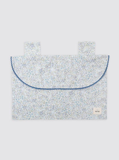 Bolsa de Pijama con Tira Bordada Manuela Azul