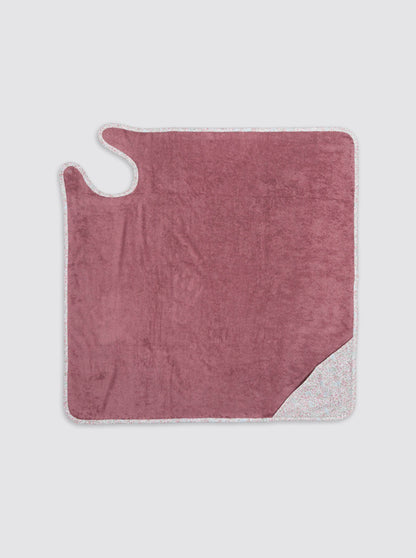Manuela Pink Baby Bath Towel