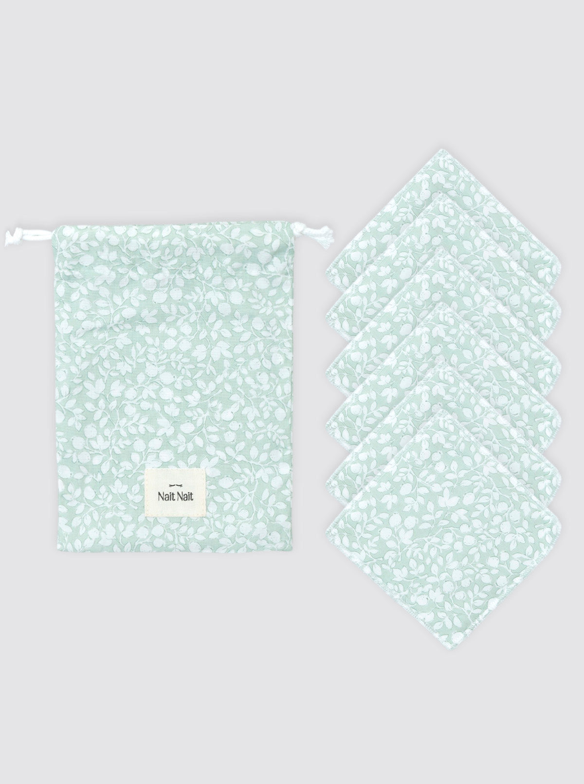 Hygiene Wipes 6 units with Bag - Green Pomegranates
