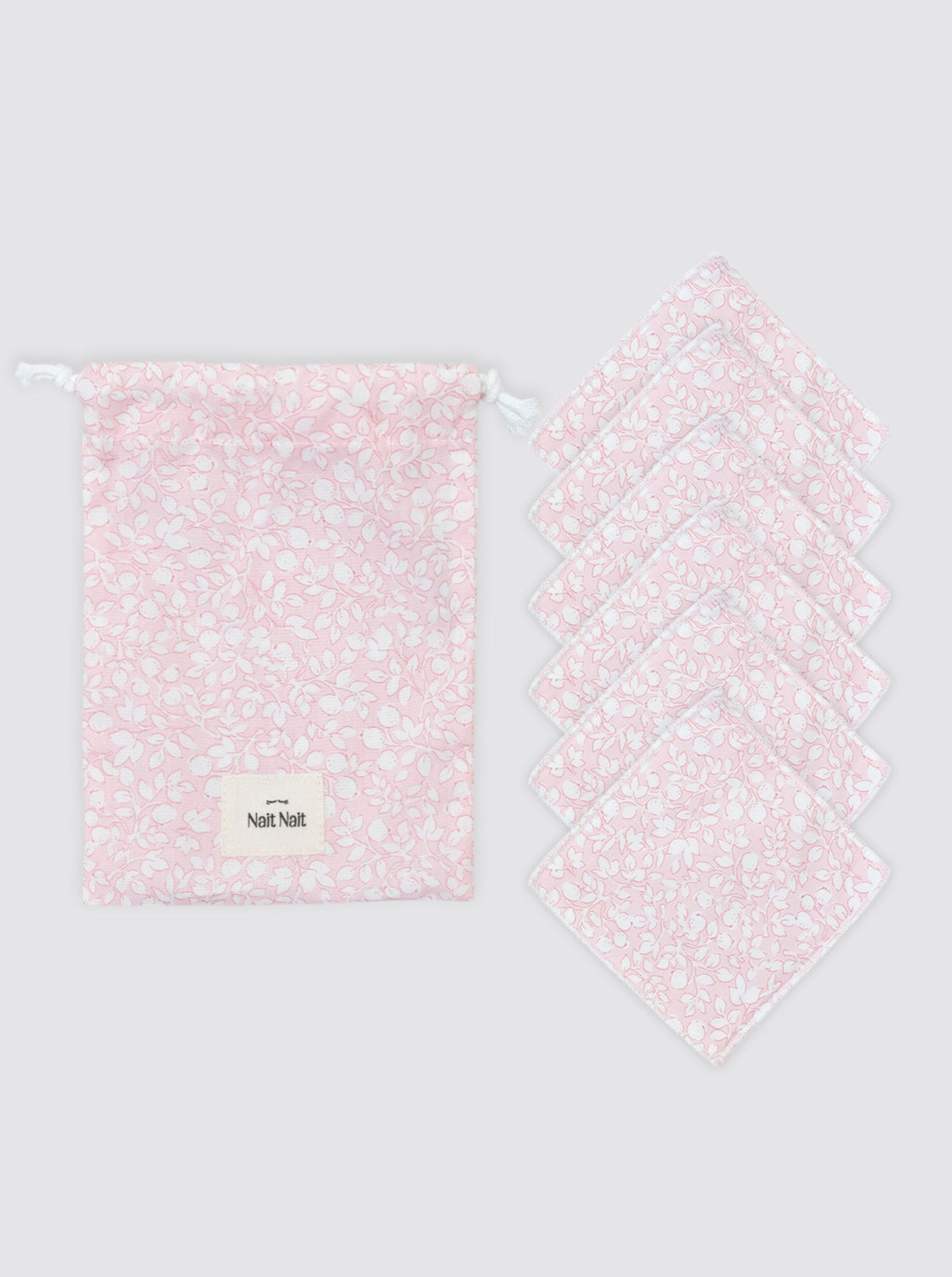 Hygienic Wipes 6 units with Pouch - Pink Pomegranates