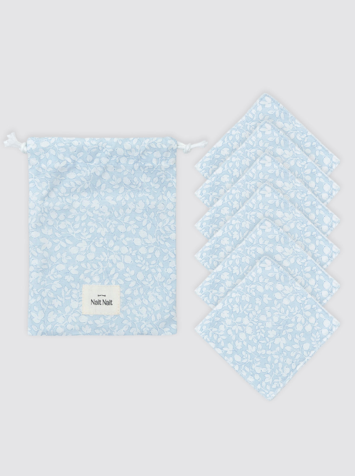 Toallitas Higiénicas 6 unidades con Bolsa - Granadas Azul