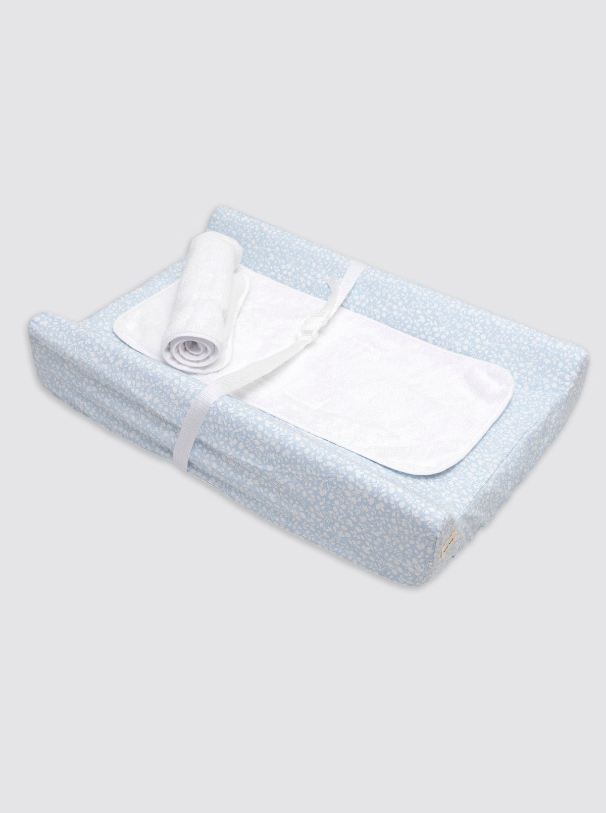 Changing pad cover + Granada furniture changing pad Blue