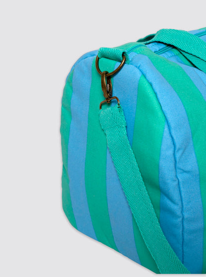 Bolsa de Viaje Rayas Tarifa Celeste