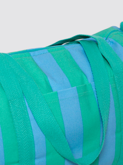 Bolsa de Viaje Rayas Tarifa Celeste