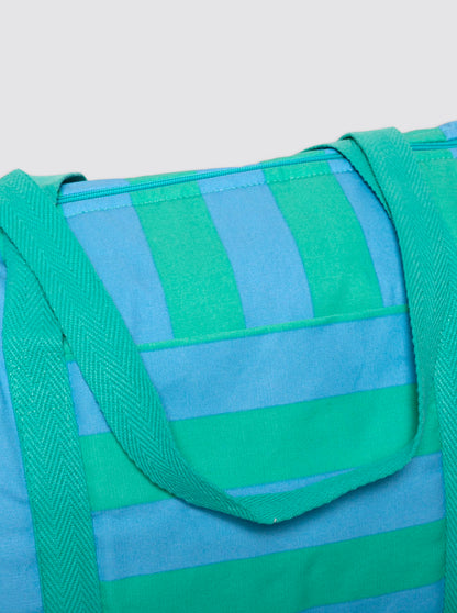 Bolsa de Viaje Rayas Tarifa Celeste