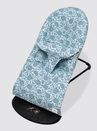 BabyBjörn bouncer cover Mencia Flores Blue