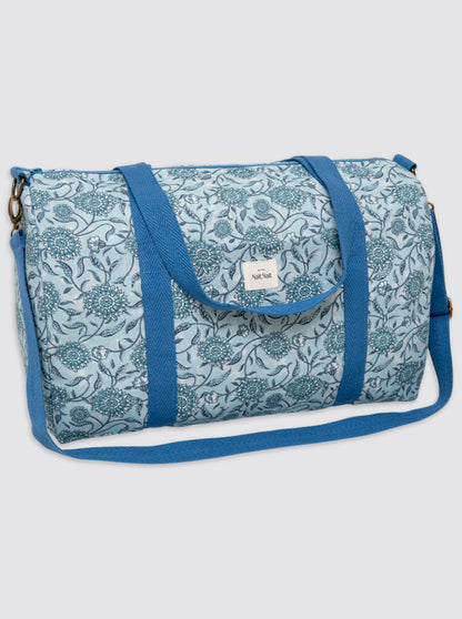 Mencía Blue Floral Travel Bag
