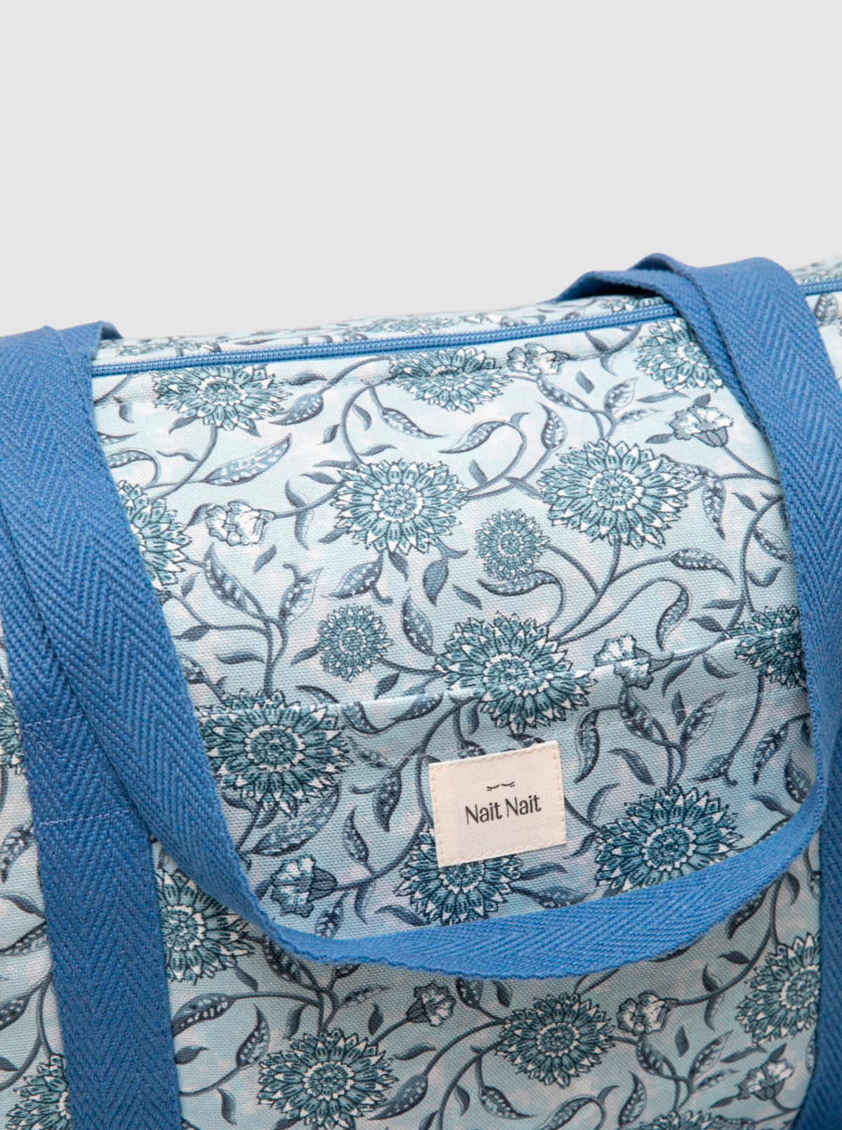 Mencía Blue Floral Travel Bag