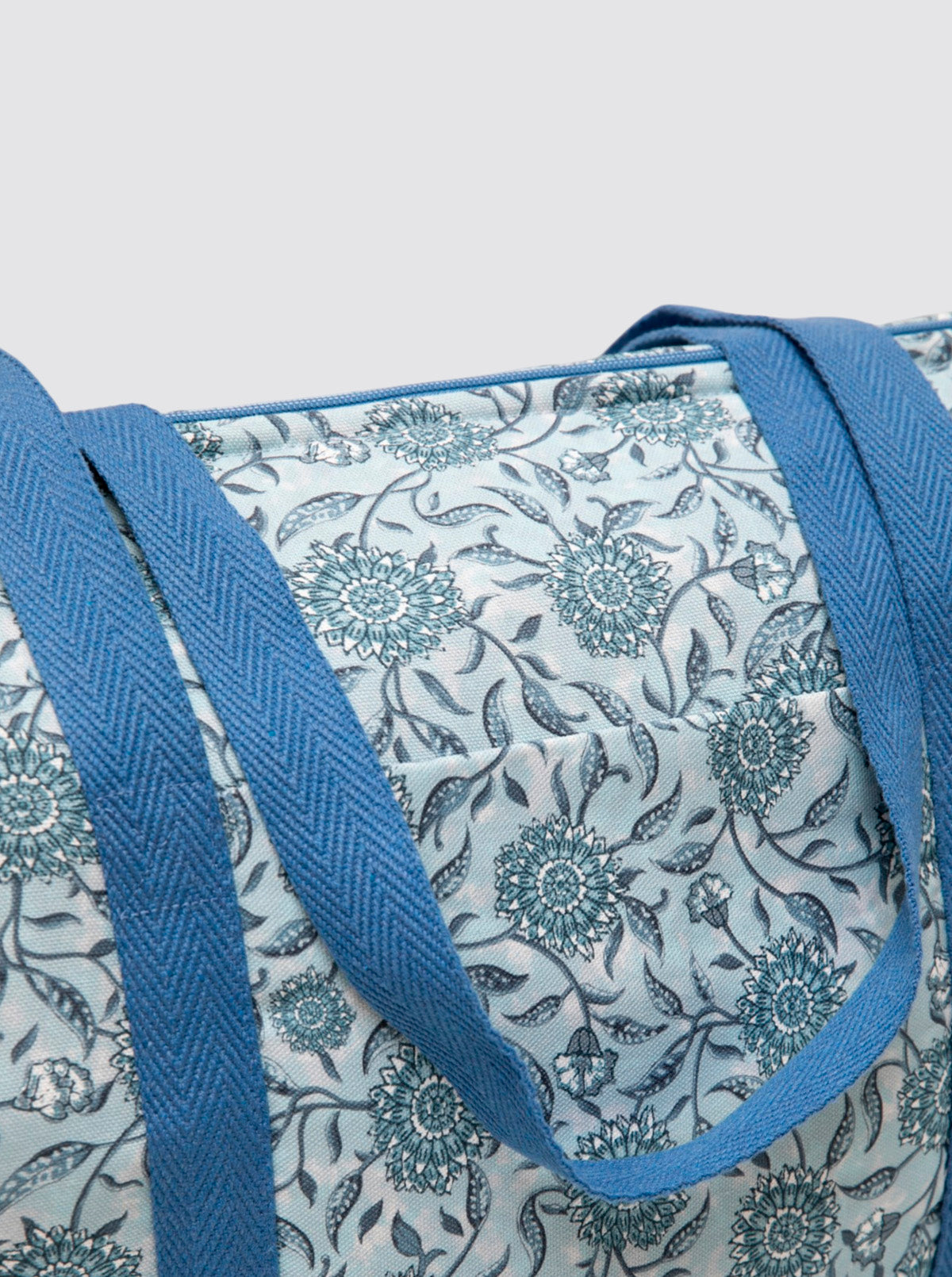 Mencía Blue Floral Travel Bag