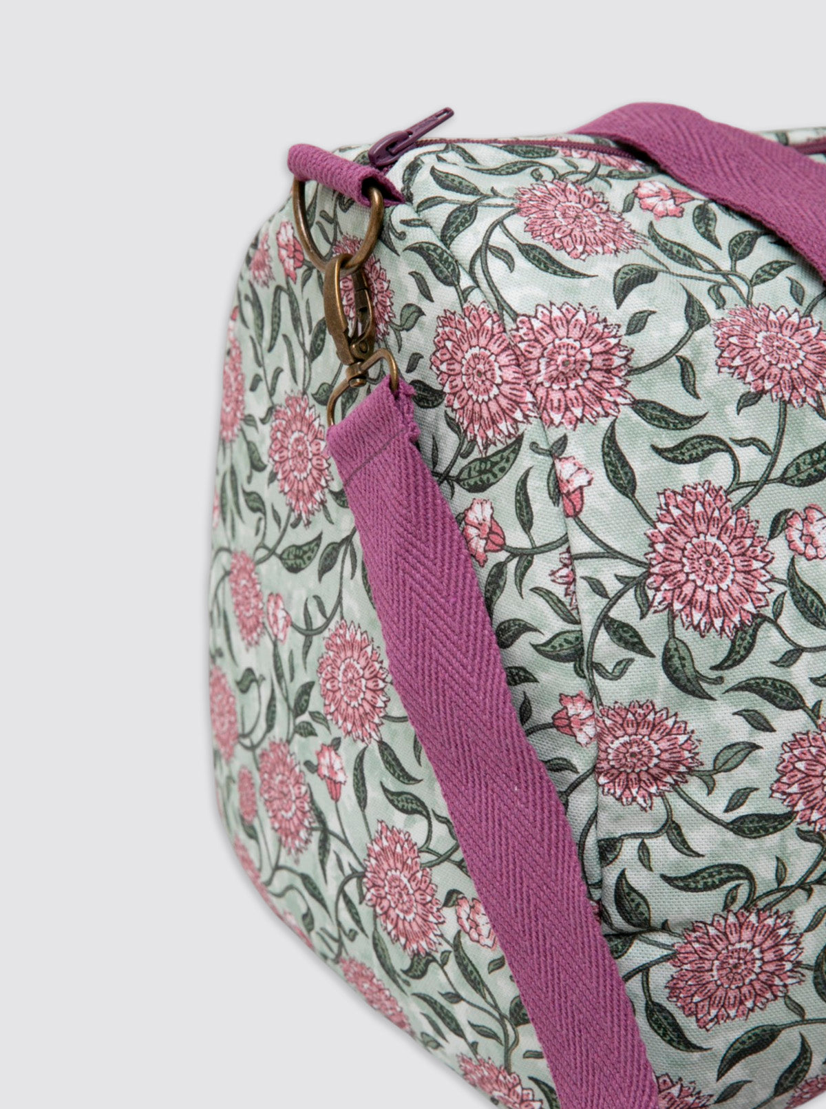 Mencía Pink Floral Travel Bag