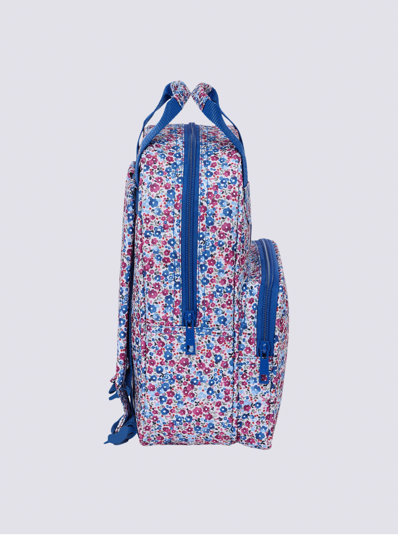 Mochila Infantil Flores Coímbra Azul