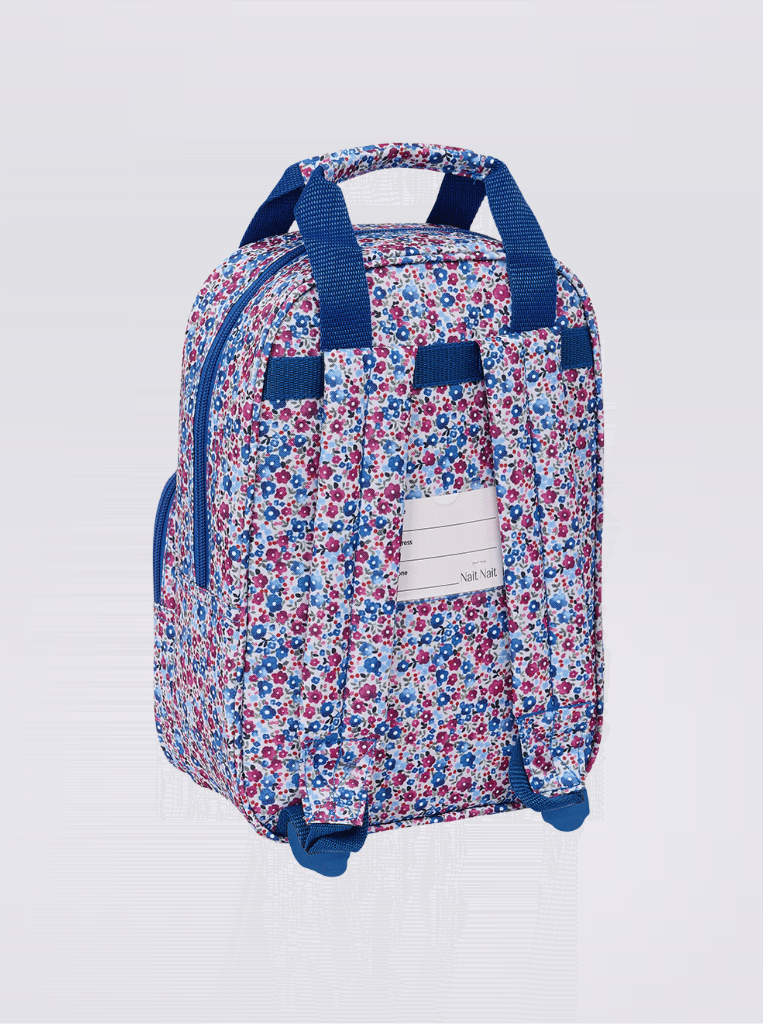 Mochila Infantil Flores Coímbra Azul