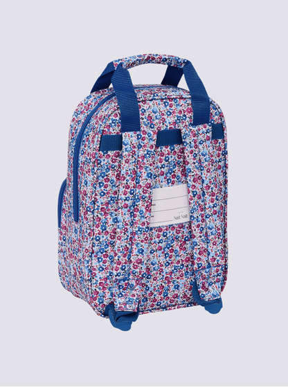Mochila Infantil Flores Coímbra Azul
