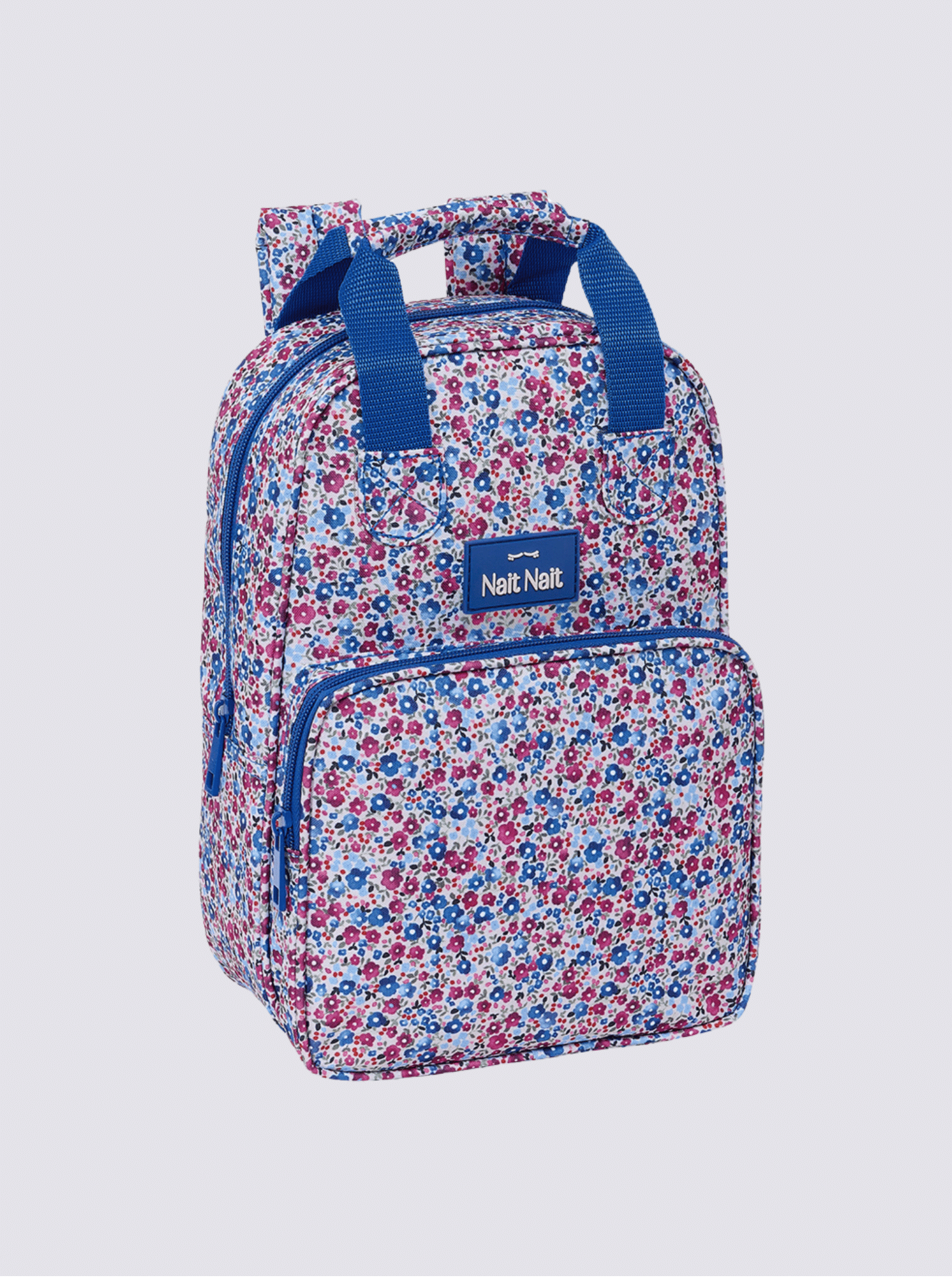 Mochila Infantil Flores Coímbra Azul
