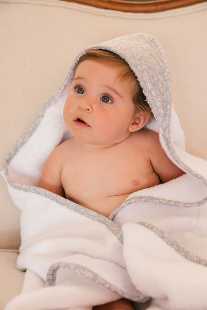 Serviette de bain bébé Olsen bleue