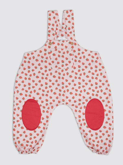 Strawberry Crawling Bib