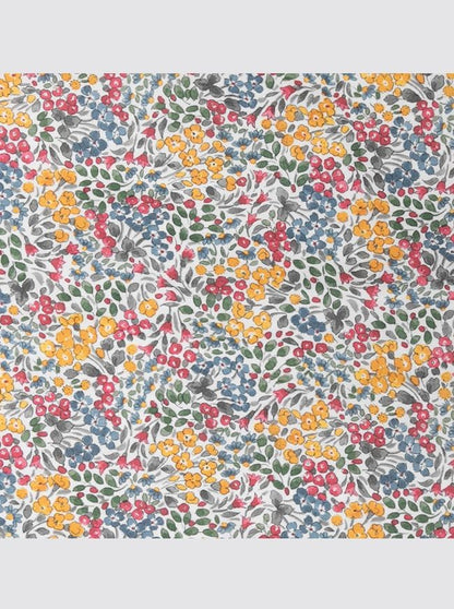 Housse de chaise haute Ikea à fleurs mimosa rose