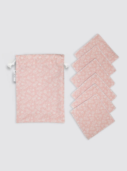 Hygienic Wipes 6 units with Bag - Olsen Pink