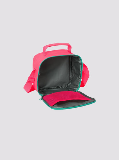 Bolsa Térmica Cuadrada Rosa Flúor