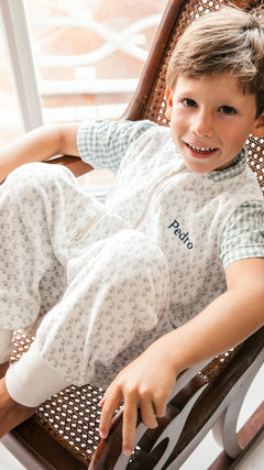 Pyjamas à bulles Blue Chicks