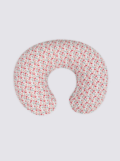 Carmine Flower Nursing Pillow
