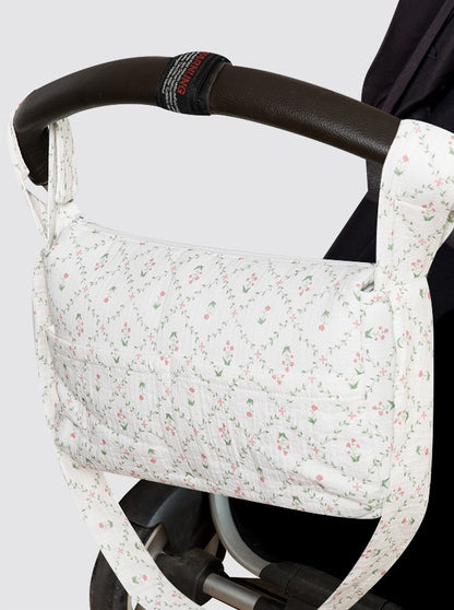 Petit sac à provisions Chloé à motif feuilles