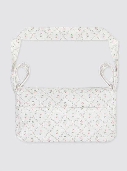 Petit sac à provisions Chloé à motif feuilles